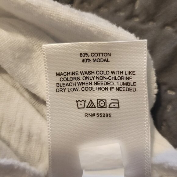 Express tie front t-shirt size XS - Picture 4 of 4